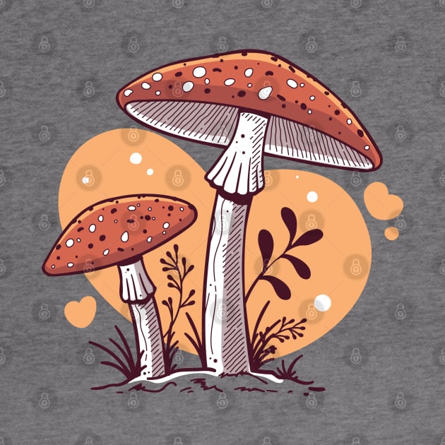 Amanita Muscaria Cottagecore Aesthetic by zoljo